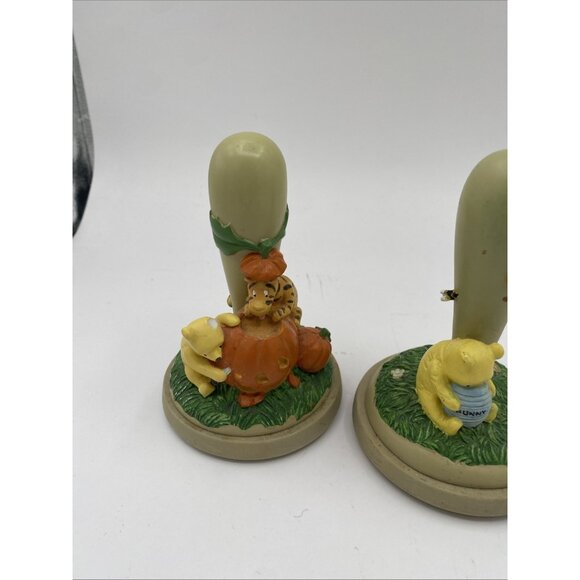 Winnie the Pooh Reading Book Brown Bag Cookie Art Press Stamps Disney set of 2 - Picture 3 of 3